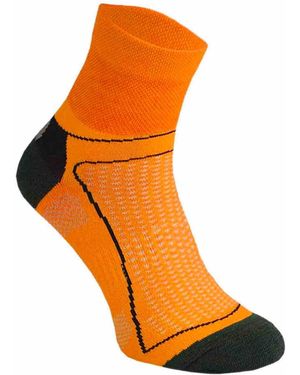 Comodo 1 Pack High Vis Neon Low Cut Cycling Socks - Orange