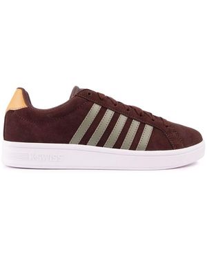 K-swiss Court Tiebreak Trainers - Brown