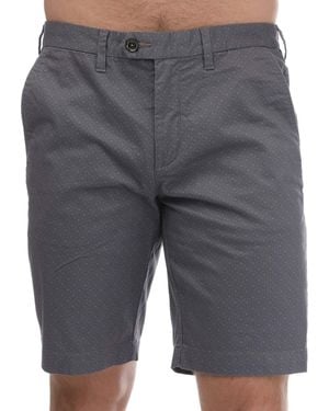 Ted Baker Geo Print Shorts - Grey