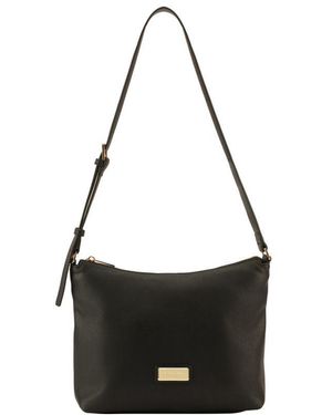 Laura Ashley Shoulder Bag Faux Leather - Black