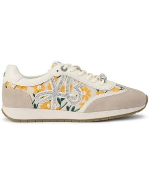 KG by Kurt Geiger Leather Lala Trainers - Natural