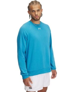 Under Armour Rival Fleece Crewneck Sweatshirt - Blue