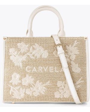 Carvela Kurt Geiger Sorrento Midi Tote Bag - White