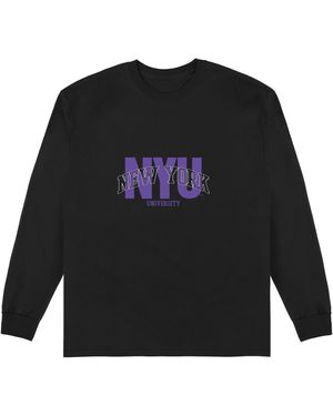 Park Fields New York University Script Sweatshirt - Black