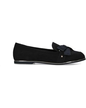 KG by Kurt Geiger Suedette Mable3 Loafers - Black
