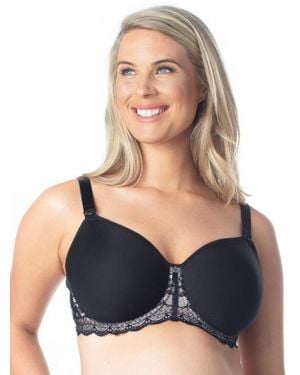 Hotmilk Maternity Lingerie Ob Obsession Nursing Bra - Blue