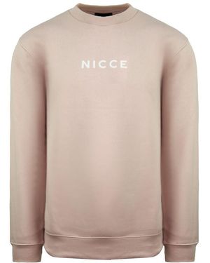 Nicce London Centre Logo Light Jumper - Pink
