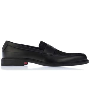 BOSS Slip On Loafers - Black