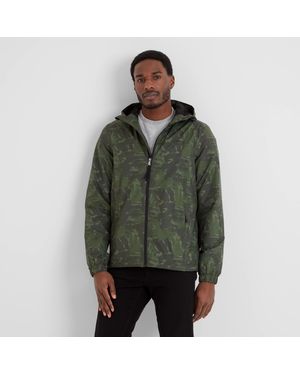 TOG24 Craven Waterproof Packaway Jacket - Green
