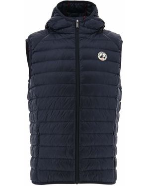 J.O.T.T Pat Hooded Down Gilet - Blue