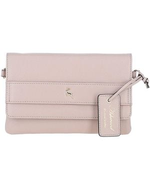 Ashwood Leather 'Brinea' Real Crossbody Bag - Pink