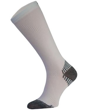 Comodo 1 Pack Over The Calf Compression Running Socks - Grey