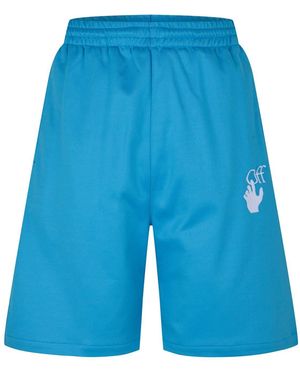 Off-White c/o Virgil Abloh Off Off Skte Shorts - Blue