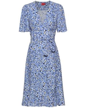 HUGO Kerbati-1 Dress - Blue
