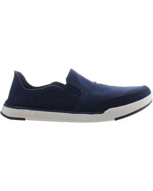 Clarks Step Isle Row Shoes - Blue