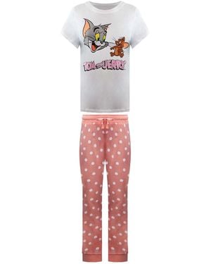 Disney Warner Bros Tom & Jerry Multicoloured Pyjama Set
