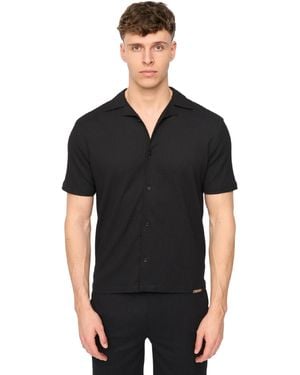 Duck and Cover Hingham Shirt And Shorts Set - Black