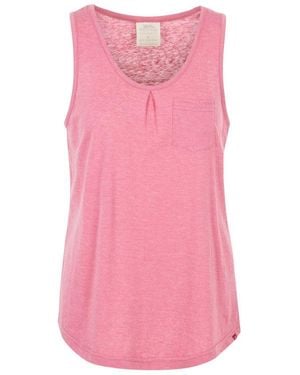 Trespass Ladies Fidget Sleeveless Vest Blush Marl) - Pink