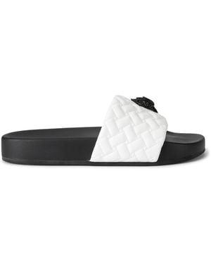 Kurt Geiger Meena Eagle 2 Sliders - Black