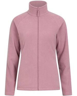 Mountain Warehouse Ladies Raso Fleece Jacket (Bright) - Pink