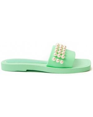 Montevita Flat Sandal Summi6 - Green