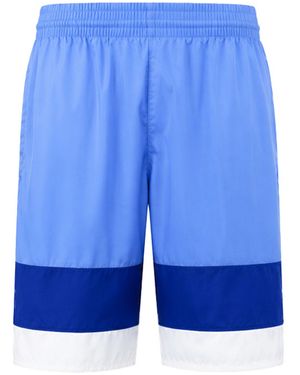 Mitchell & Ness Nba Los Angeles Lakers Striped Shorts - Blue