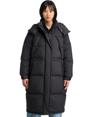 Timberland Howker Recycled Down Puffer Long Parka - Black