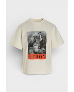 Heron Preston Logo T-Shirt - Grey