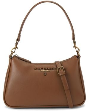 Kurt Geiger Leather Highgate Mini Shoulder Bag - Brown