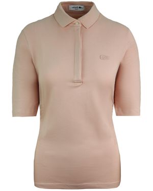 Lacoste Slim Fit Polo Shirt Cotton - Brown