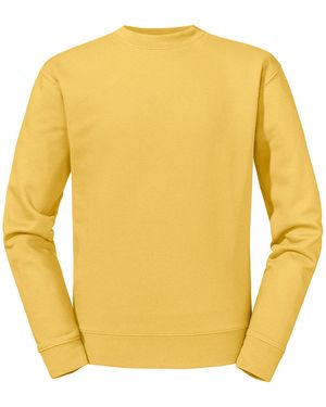 Russell Set-In Sweatshirt (Mustard) - Yellow