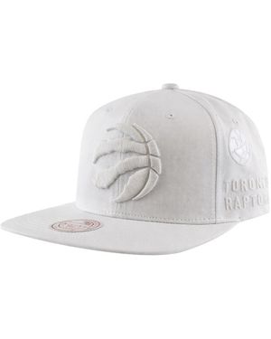 Mitchell & Ness Nba Toronto Raptors Hwc Uv Reactive Cap Cotton - White