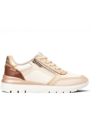 Pikolinos Leather Trainers Trainer Shoes - Pink