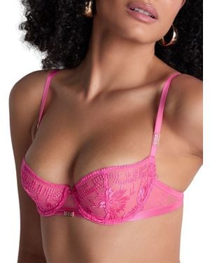 Aubade Rules Of Attraction Half Cup Bra - Pink