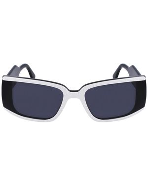 KARL LAGERFELD Acetate Sunglasses With Rectangular Shape Kl6106S - Blue