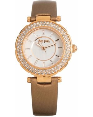 Folli Follie Ladies Watch Quartz Stainless Steel - Metallic