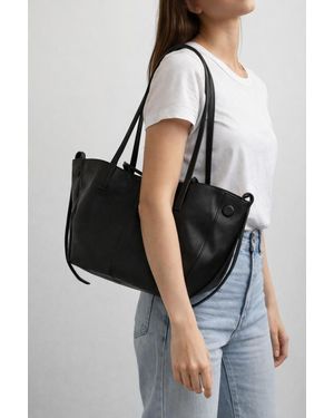 SVNX Shoulder Tote Bag - Black