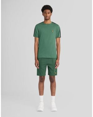 Lyle & Scott Padel Taped Shorts - Green