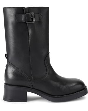 KG by Kurt Geiger Leather Trident Boots - Black