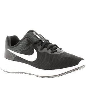 Nike Trainers Revolution Lace Up Uk Size - Black
