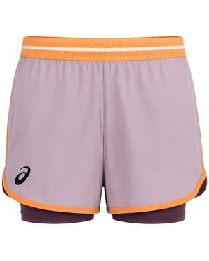 Asics Match Tennis Shorts - Purple