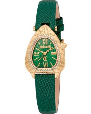 Just Cavalli Jc1L366L0025 Ladies Animalier Perla Watch - Green