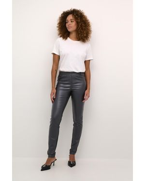 Kaffe Legging Slim Fit Oyster - Wit