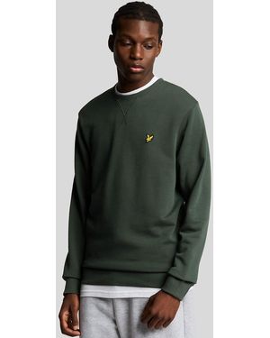 Lyle & Scott Lyle And Scott Crewneck Sweatshirt In Groen
