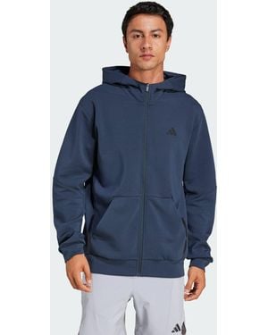 adidas Originals Designed For Training Full-Zip Track Jacket - Blue