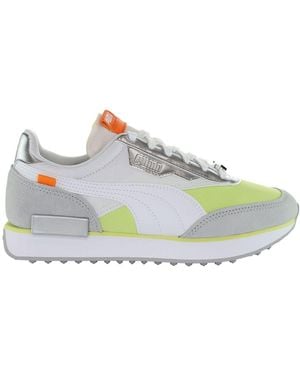 PUMA Future Rider Multicoloured Trainers - Blue