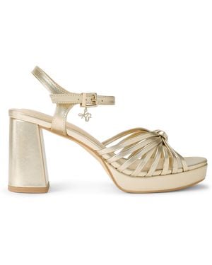KG by Kurt Geiger Signal Platform Sandals - Metallic