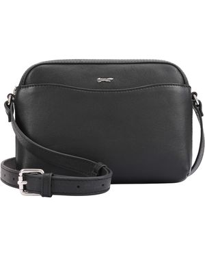 Paul Costelloe Simona Leather Cross Body Bag - Black