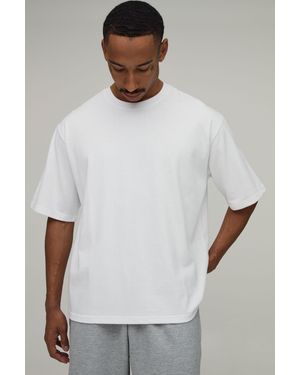 BoohooMAN Oversized Premium 280Gsm T-Shirt - White