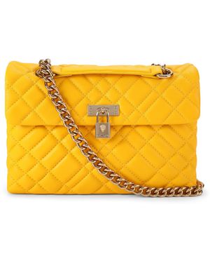 Kurt Geiger Leather Brixton Bag - Yellow